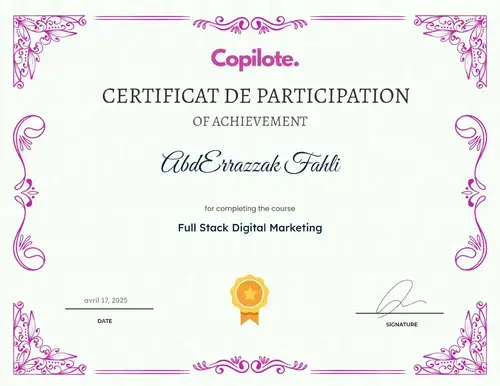 Full Stack Digital Marketing - Copilote
