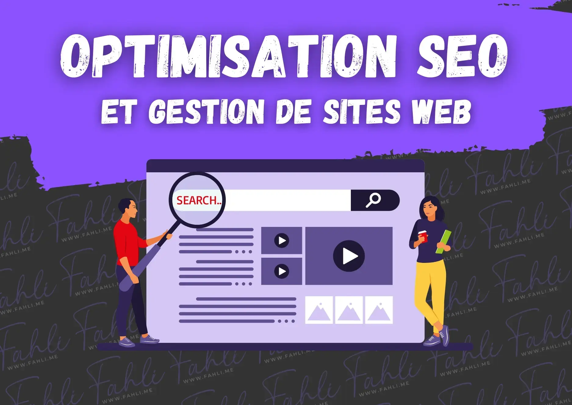 Optimisation SEO et gestion de sites web